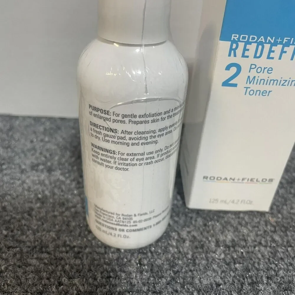 Rodan + Fields Redefine 2 Pore Minimizing Toner 125mL 4.2oz New Sealed